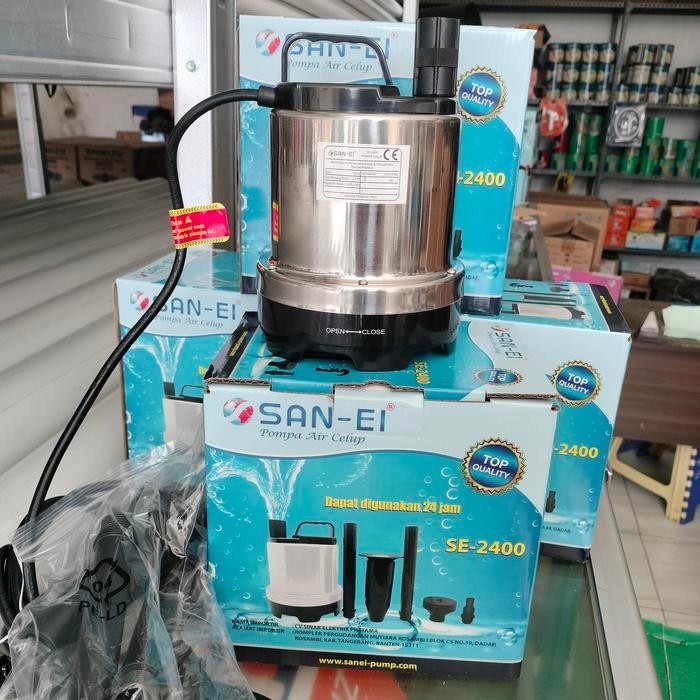 pompa celup air bersih SAN Ei se 2400 buat kolam ikan 50 watt