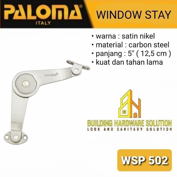 ENGSEL SALON/ENGSEL WAYANG/WINDOW STAY PALOMA 5" SN WSP 502