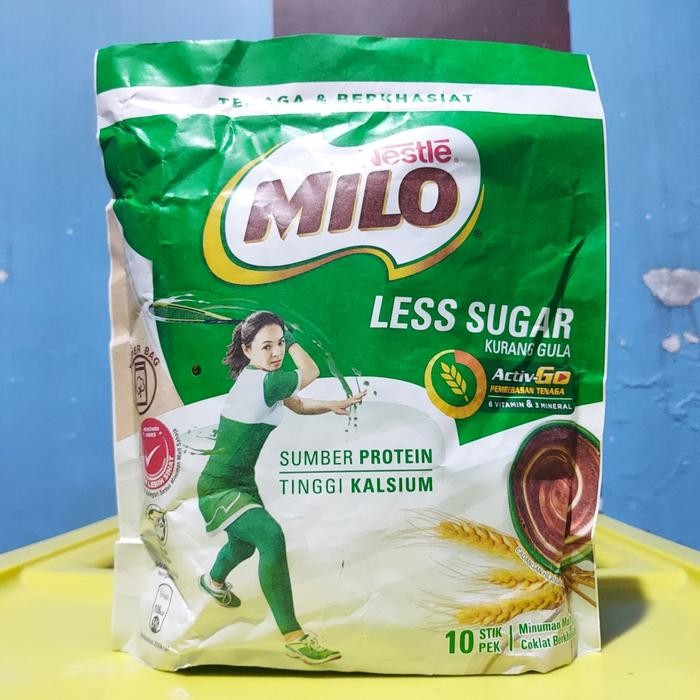 

Nestle Milo Activ-Go Less Sugar 1 Pack isi 10 pcs