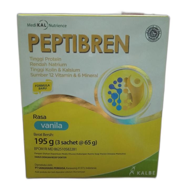 

PEPTIBREN RASA VANILA sebagai makanan tambahan 195 gr