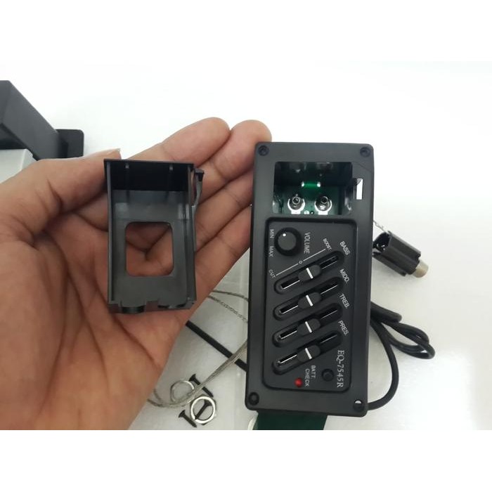 Pickup gitar / Pream / equalizer / spul gitar akustik 7545R