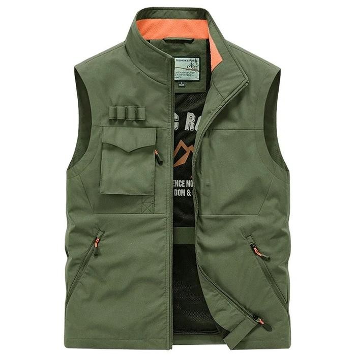 Rompi Pria Vest Kasual/Rompi Kerja/Rompi Lapangan/Vest Pria/Rompi Pria Berkualitas