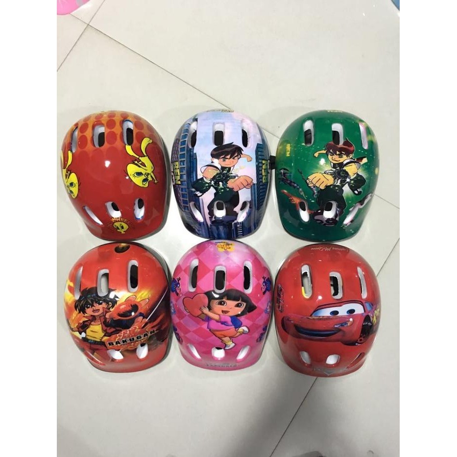Helm Inline Skate / Helm Inline Anak Karakter Bagus Murah
