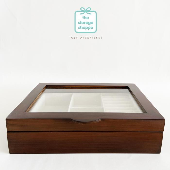 Wooden Jewelry Box Kotak Perhiasan Kayu