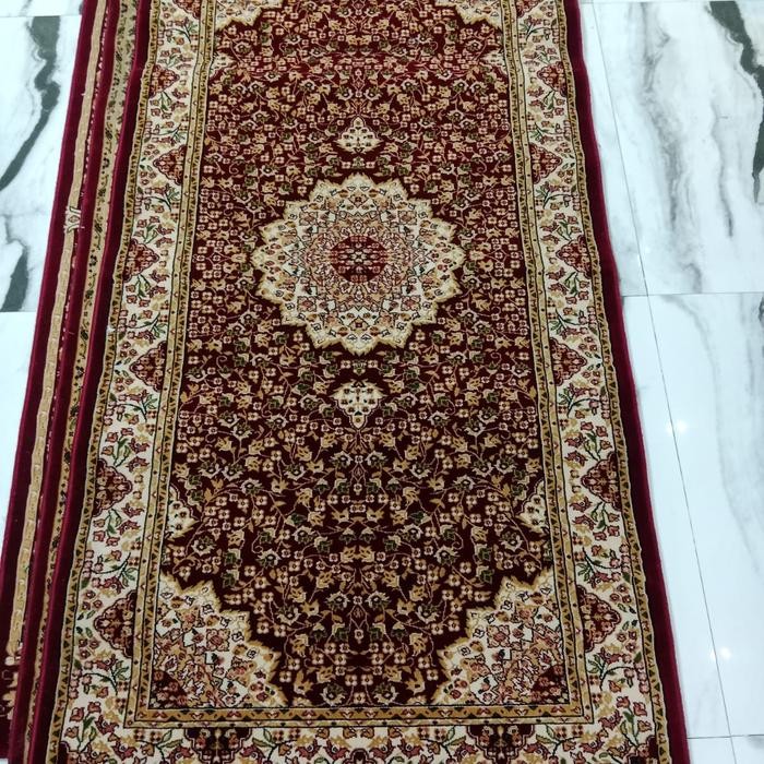 Karpet Permadani Tirki Mewah Tebal Ukuran 100X200