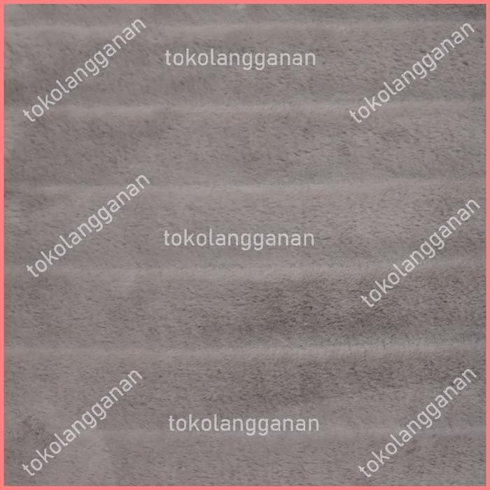 Karpet Dusty Rabbit Fur 120X166 Cm - Abu-Abu