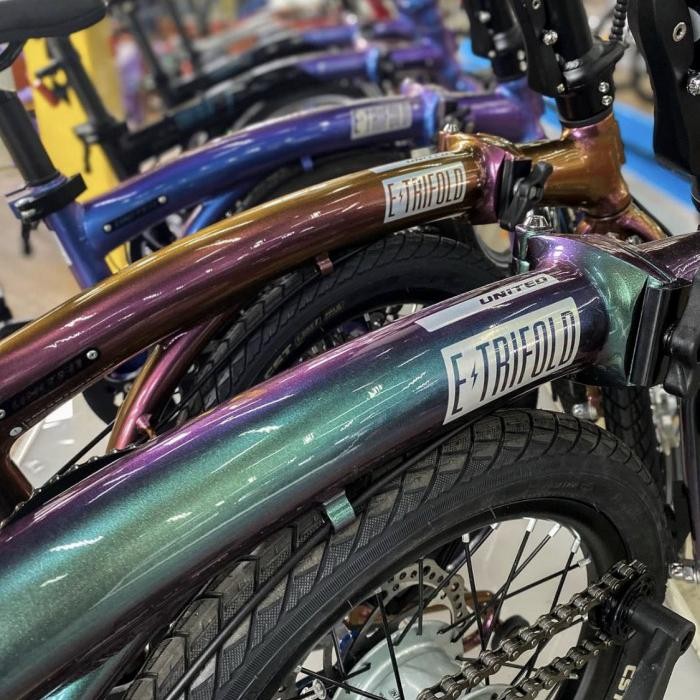 Sepeda Lipat United Trifold E Bike Teru 2019