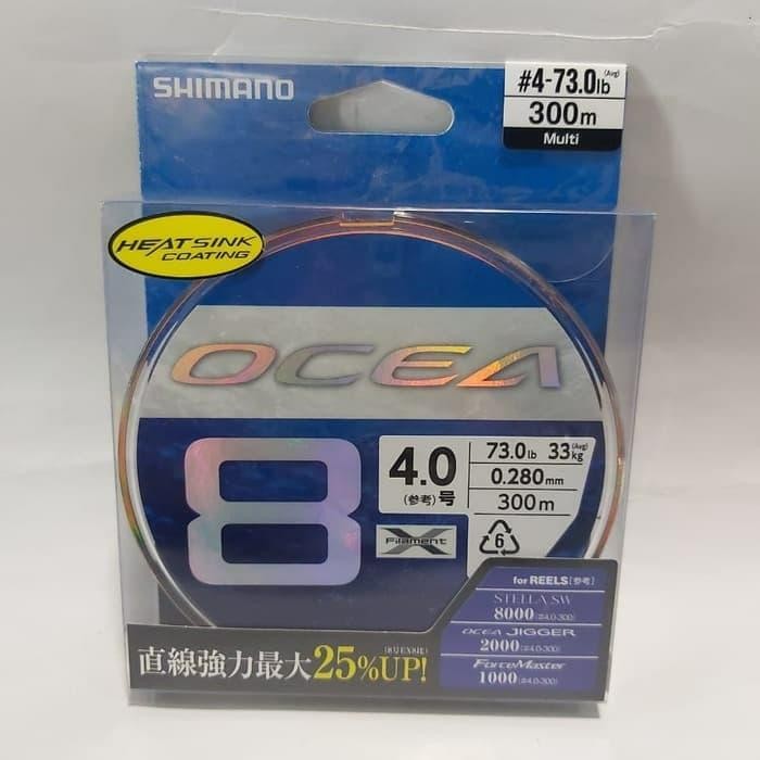 Senar PE Shimano Ocea X8 PE4 300m