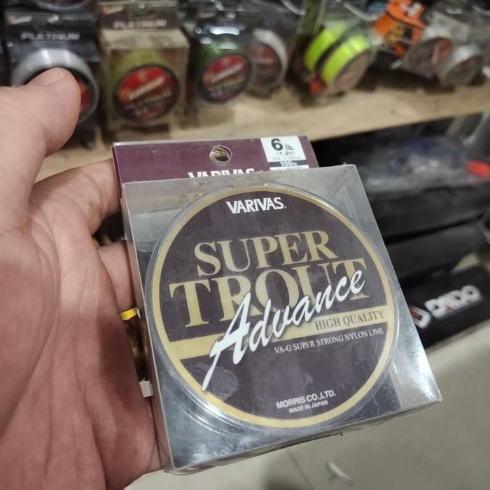 Senar pancing varivas super trout advance senar nylon