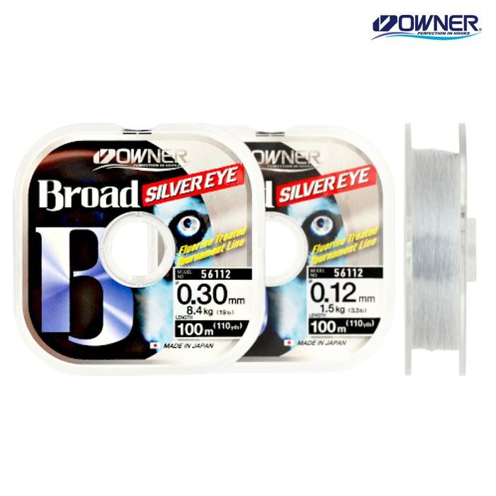 Senar Pancing Owner Broad Silver Eye 100m Made in