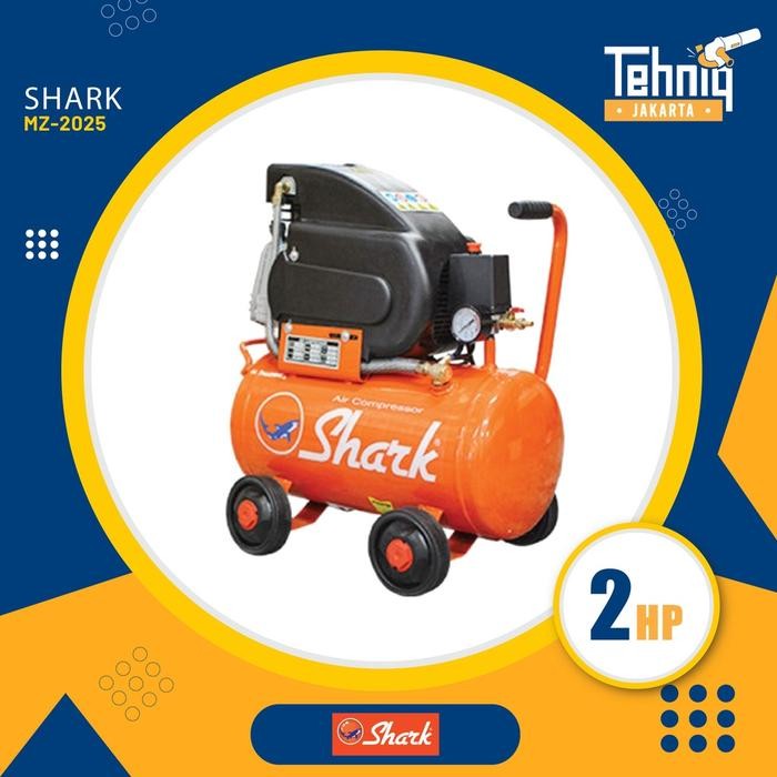 Shark MZ 2025 Kompresor Angin Listrik Portable / Air Compressor Shark MZ2025 2 *