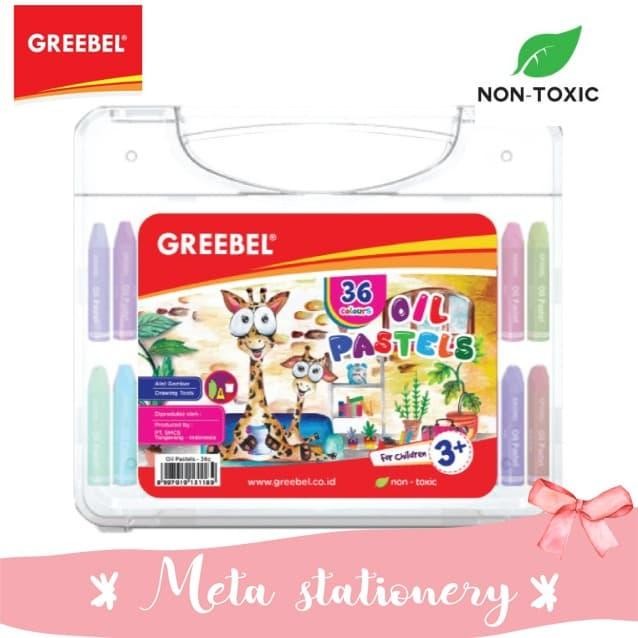 

Crayon / Oil Pastel Greebel 36 Warna