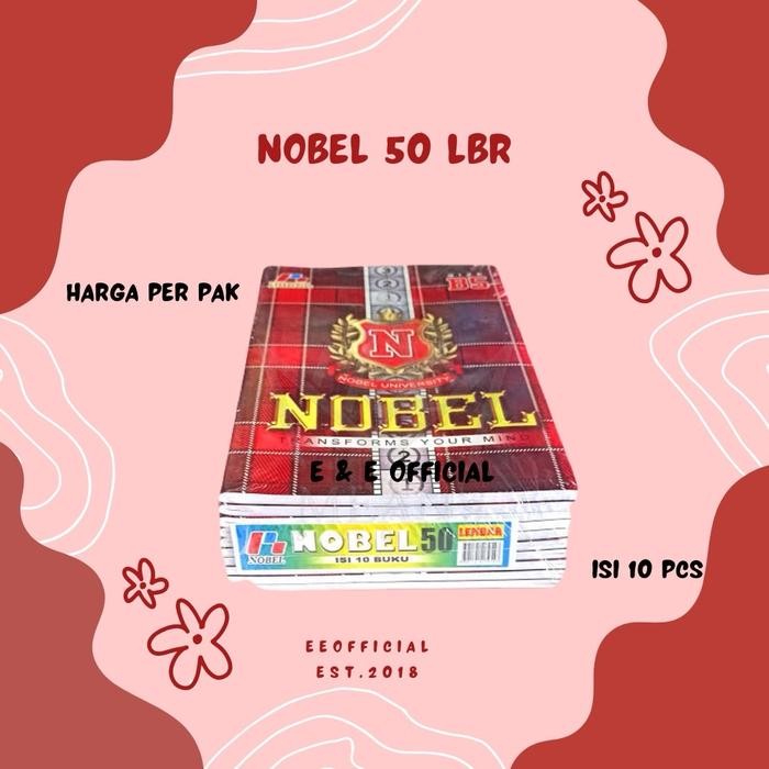 

Buku Boxy Panjang Nobel 50 Lembar / Buku Campus Nobel 50 Lbr Sma Smk / Buku Big Bos Campus