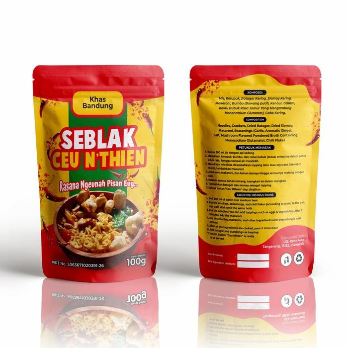 

New Seblak Instan Ceu Nthien Khas Bandung Rasana Ngeunah Pisan