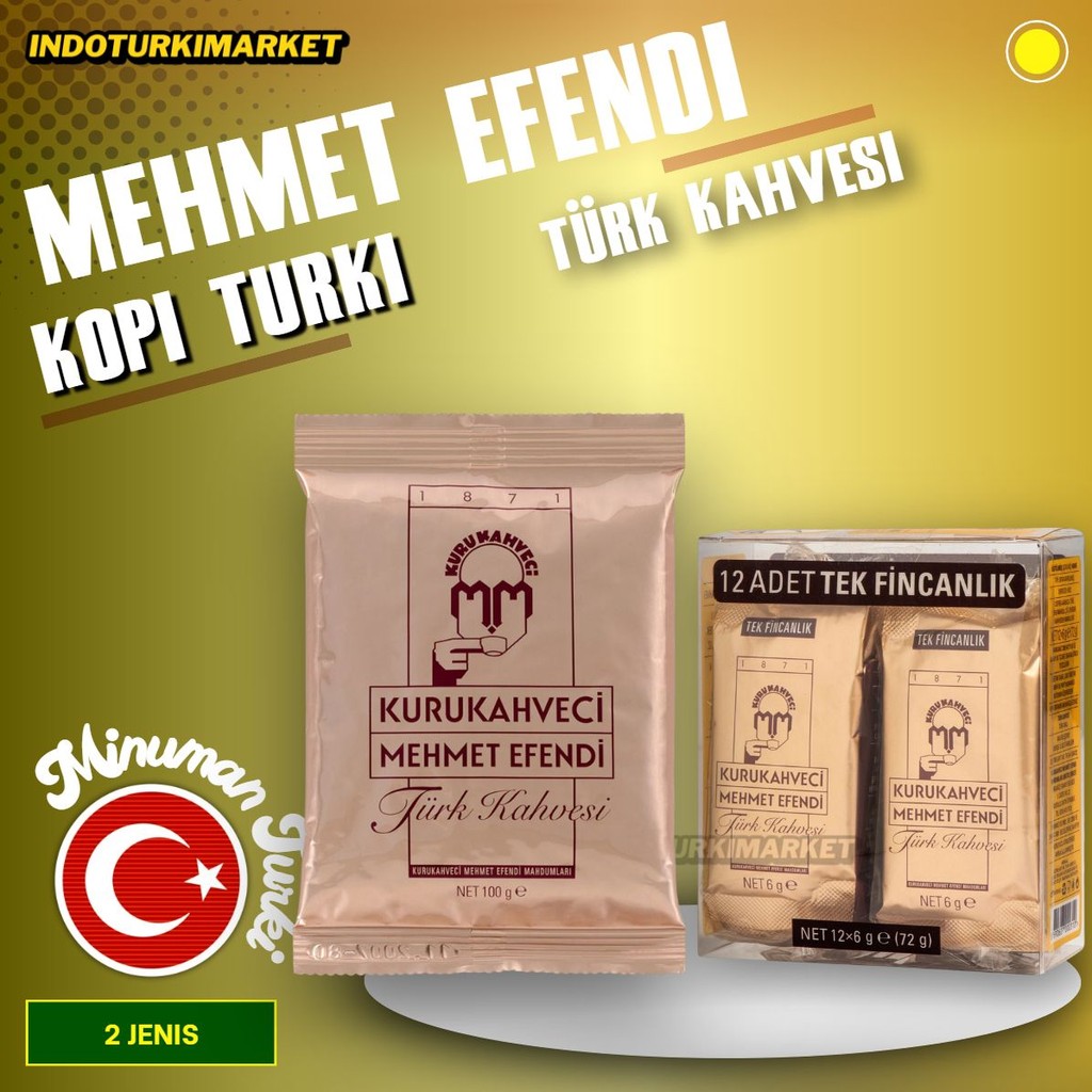 

KOPI TURKI - TURK KAHVESI MEHMET EFENDI