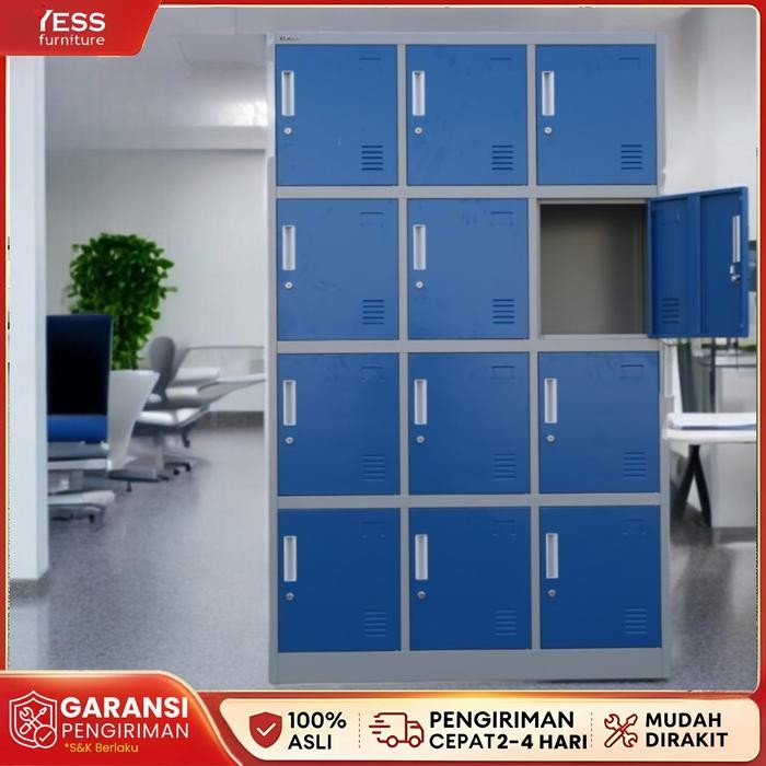 

Loker besi Locker besi 12 Pintu