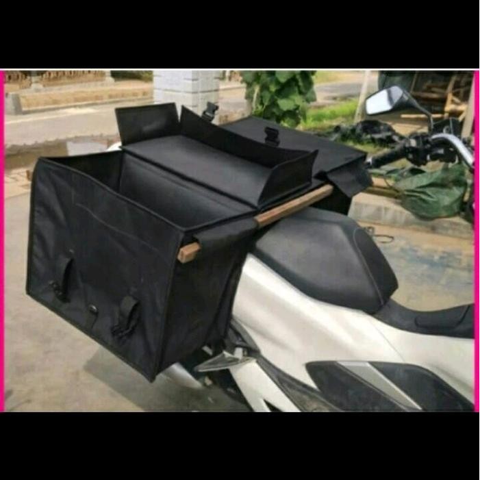 Tas Obrok Motor Anti Air Jumbo Tas Kurir Tas Bronjong Tas Kandek Keranjang Motor Tas Laundry Sadel