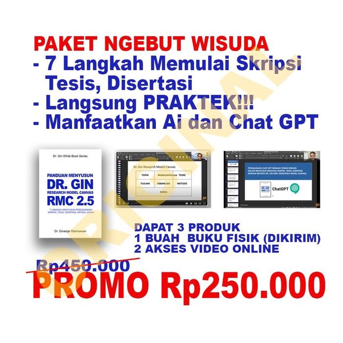 Buku + Video RMC 2.5 & Video Chat GPT *
