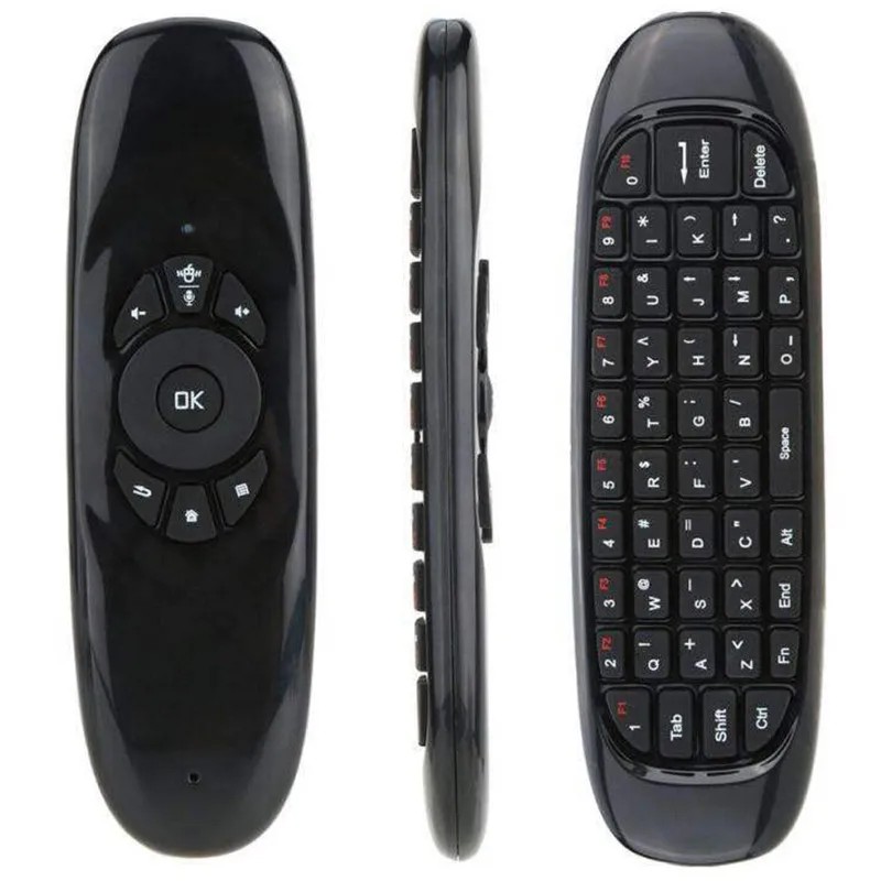 C120 Fly Air Mouse Wireless Keyboard for Russian Spanish 2.4G Smart Remote Control Smart Keyboard