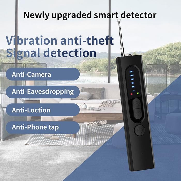 Detektor Spy Kamera Anti Kamera Tersembunyi Detektor Penyadap Dan Kamera Spy Hidden Camera Bug