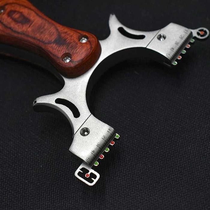 Ketapel Stainless Steel Slingshot Hunting Catapult