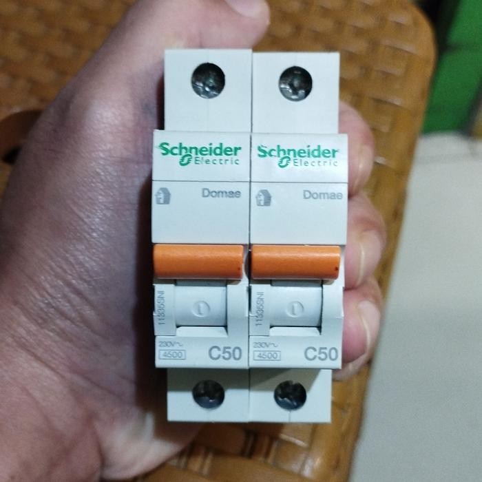 Mcb 50A C50 1P 1Phase Schneider Merlin Gerin