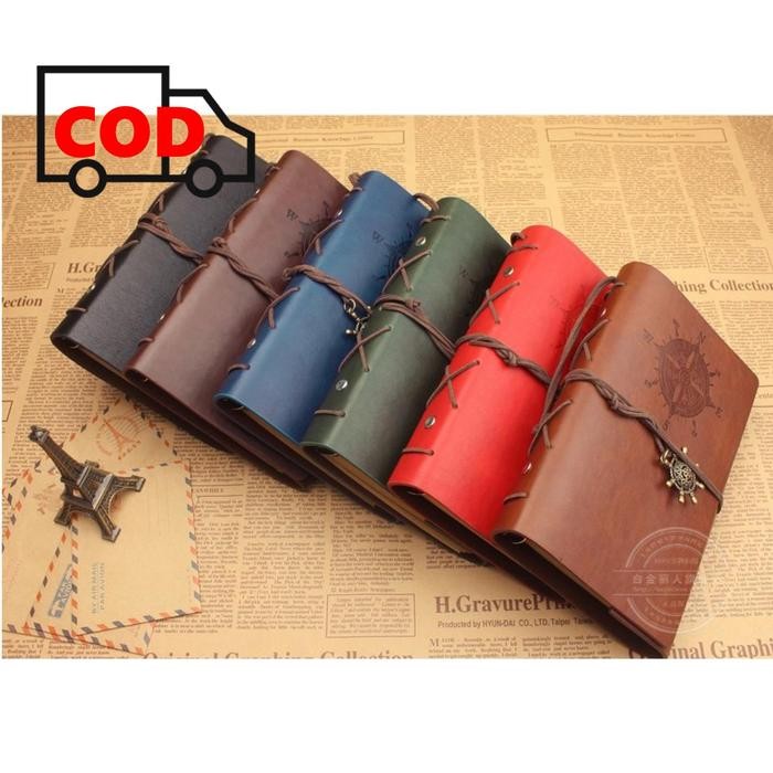 

Terlaris- Buku Binder Agenda Catatan Harian Cover Kulit Desain Retro Dengan Tali Pembatas Pirate