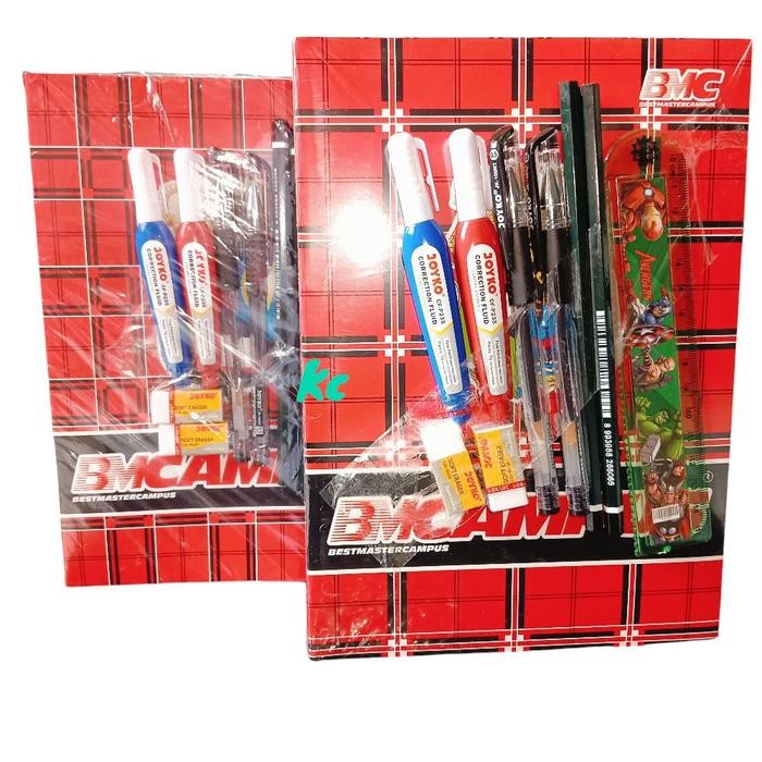

Terlaris- (Promo) Paket Lengkap Buku Tulis Sekolah Panjang Bmcampus Isi 36 Lembar 1 Pack 10 Buku/ 5
