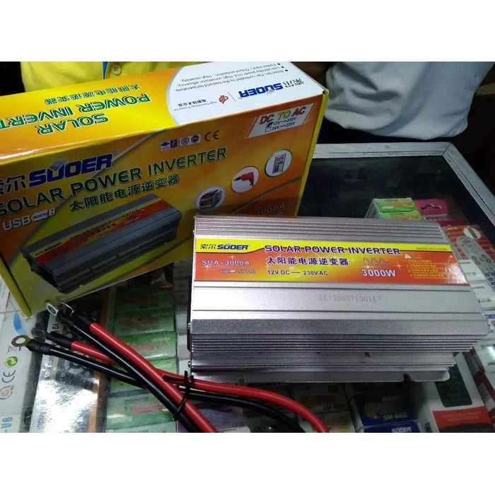 Termurah Power Inverter 3000 Watt 12V High Quality Inverter 3000Watt Merk Suoer