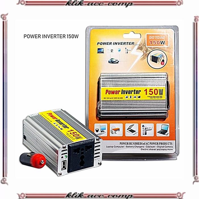 Terbaik Power Inverter 150W / 150 Watt Dc To Ac Car