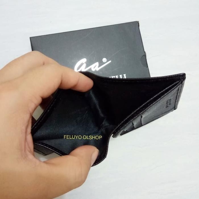 

Dompet Kulit Kartu/Card Holder Giorgio Agnneli Original 705 Hitam