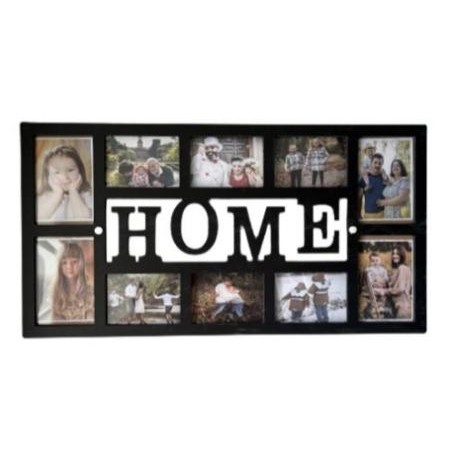 Pigura Foto Memes Bingkai Dekorasi Home 10 Slot Ukuran 3R 4R Frame Figura Dinding