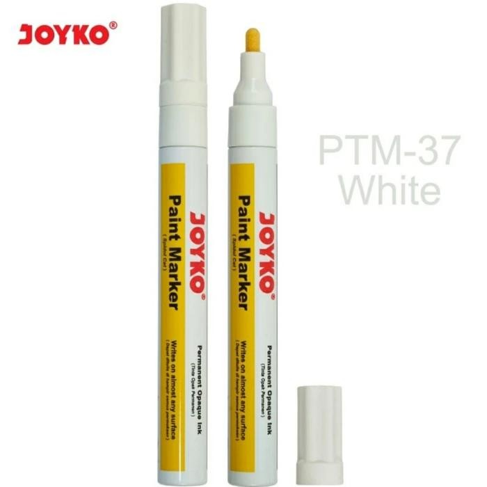 

Joyko Paint Marker Spidol Permanen White Gold Sier Perlusin