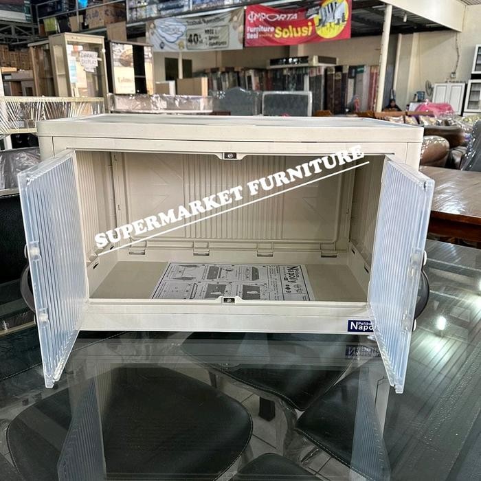 Lemari Napolly Roda Poli Box/Lemari Pakaian Bongkar