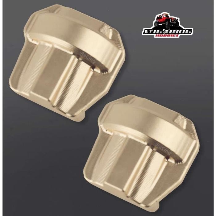 Axle Cover Brass Axial Scx10 Ii Penutup Gardan Kuningan