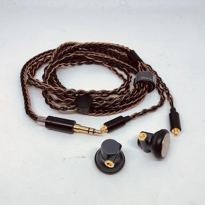 Flagship Earbud Hifi Metal Earphone Mmcx Detachable Transparent Natura Pasti Ori