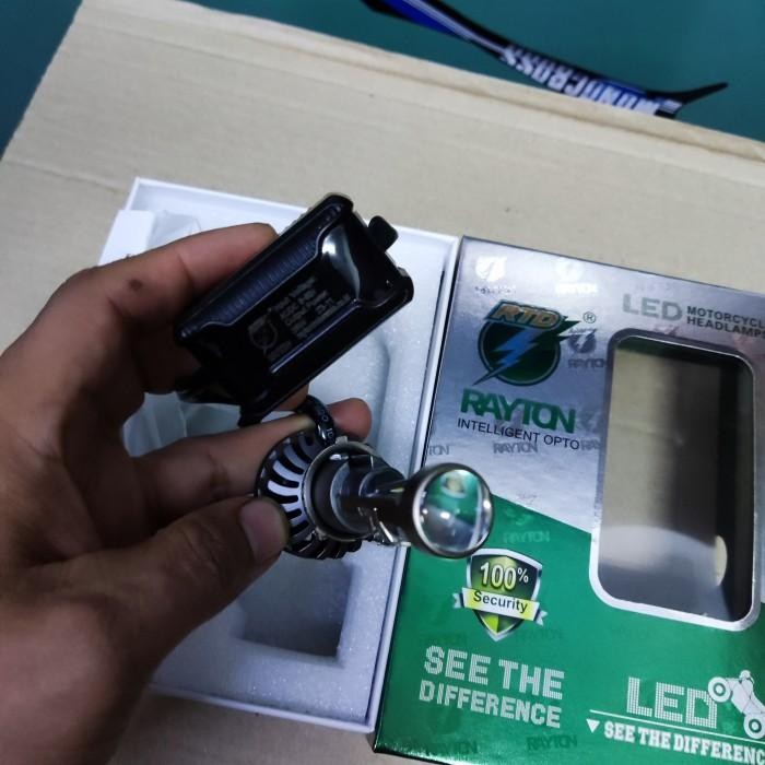 Terbaru M8C Bulb Led Rtd H6 Projector Mini H4 Hs1 H6 Projie Projie Cut Off H7 Ready