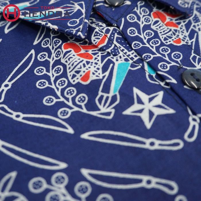 (Expert) Batik SMP Kota Depok Lengan Pendek Dan Panjang Seragam Sekolah Baju Seragam Sekolah Toko