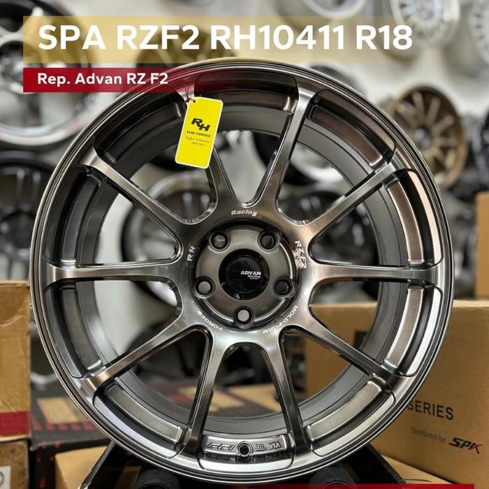velg racing mobil ring 18 PCD 5X108 LEBAR 8,5 velg mobil racing r18