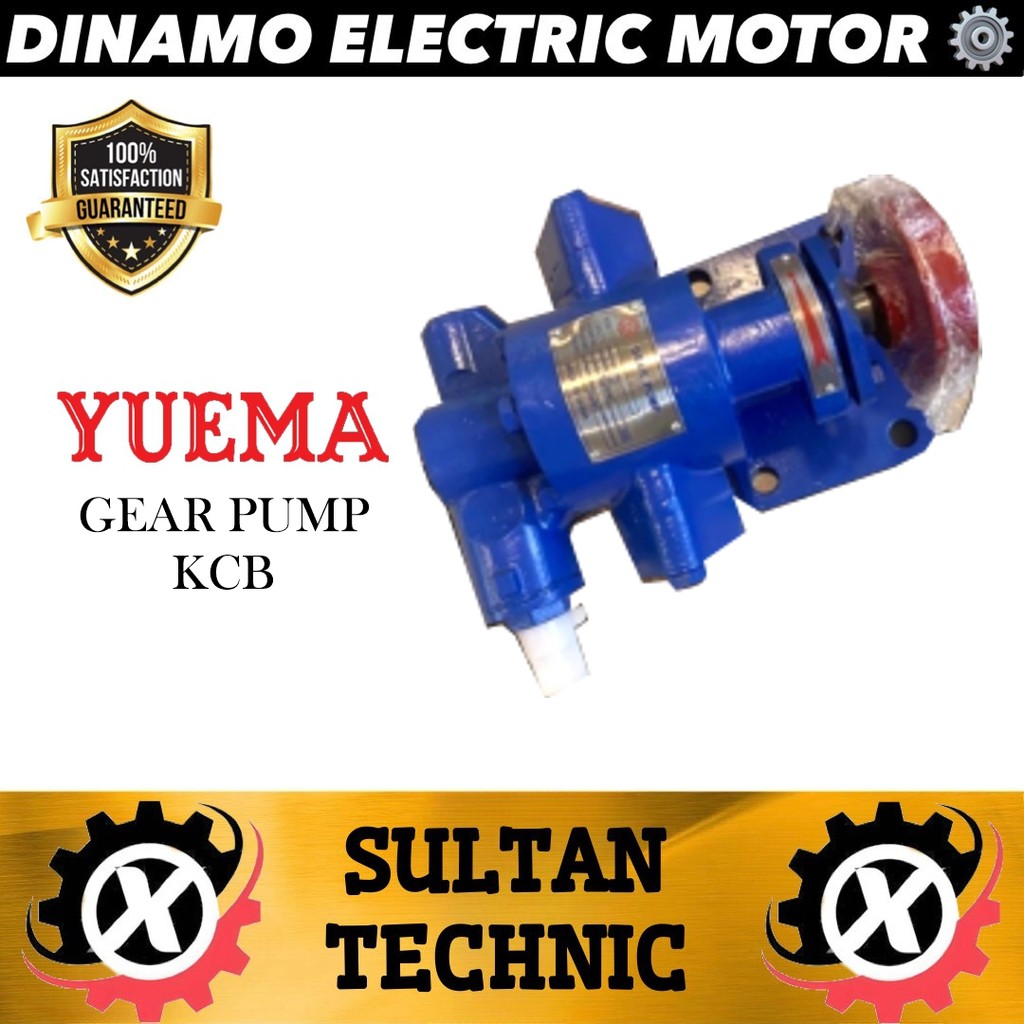 

GEAR PUMP YUEMA KCB 18,3 3/4" X 3/4" MECHANICAL SEAL