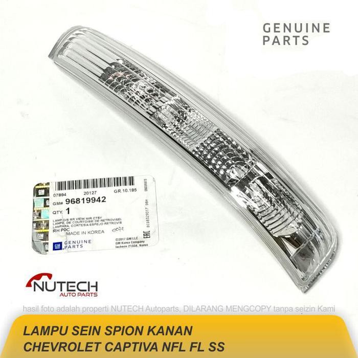 Lampu Sein Riting Spion Kanan Chevrolet Captiva Nfl Fl Ss Original Gm