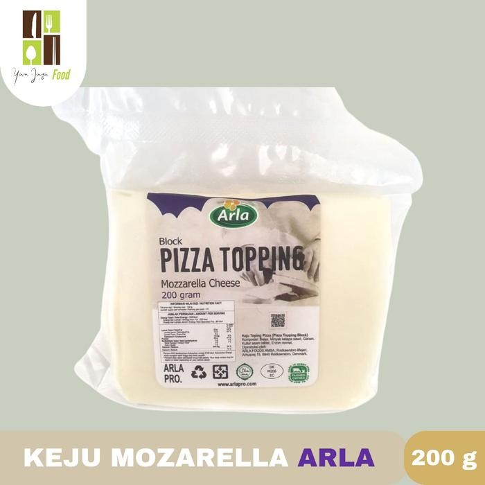 

(Expert) KEJU MOZARELLA ARLA PIZZA TOPPING UNSALTED 200GR / 250GR / 1KG