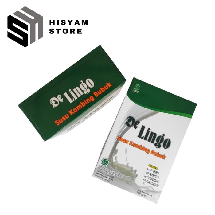 

(Expert) De'Lingo Susu Kambing Bubuk 80% Kualitas Tebaik Kemasan 200 Gram