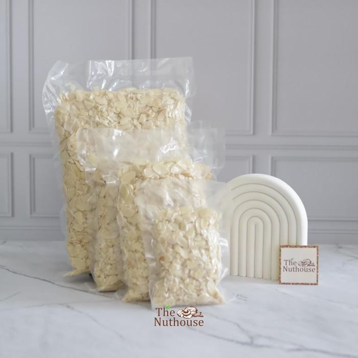 

(Expert) 1kg Almond Sliced Premium RAW / MENTAH Blanched Kacang Iris