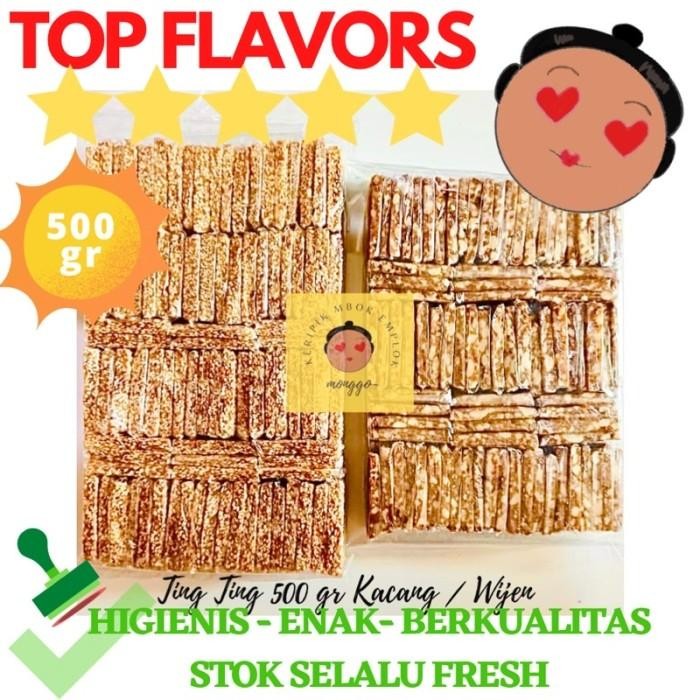 

(Expert) TING TING KACANG ENTING ENTING WIJEN 500 GR JAJAN TRADISIONAL