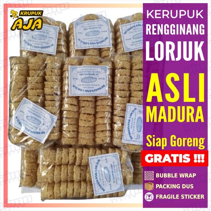 

(Expert) Kerupuk RENGGINANG LORJUK Krupuk Ketan dan ikan laut - ASLI SUMENEP