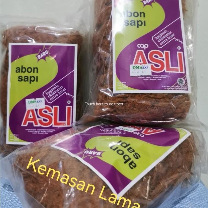 

(Expert) Abon sapi cap ASLI 250 gram