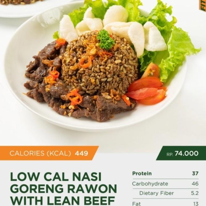 

(Expert) Low Cal Nasi Goreng Rawon with Lean Beef. Healthy Diet Catering Prep