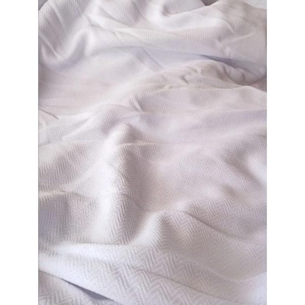 Kain Bahan Jersey Dryfit Milano Dry-Fit Premium Putih