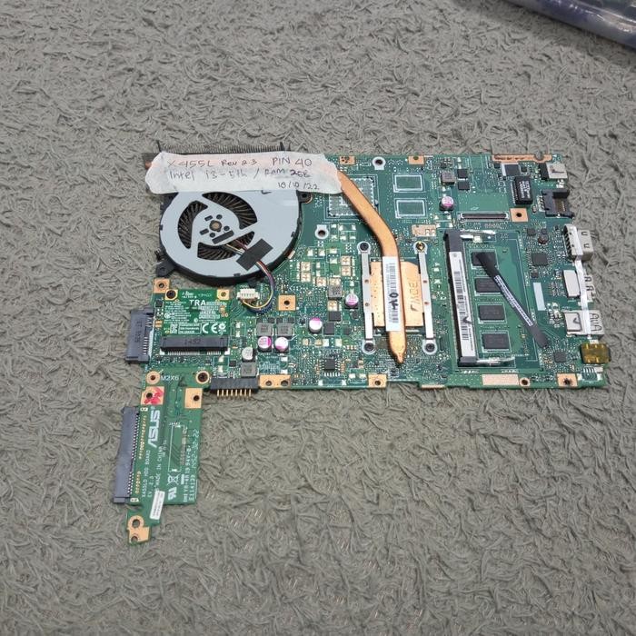 Motherboard mainboard mesin asus x455 x455l x455ld 40 pin
